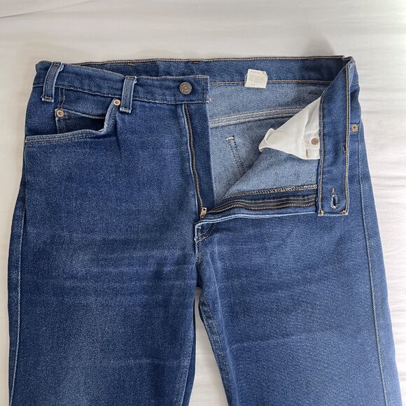 Rare 90s Orange Tab Levi's Bootcut Jeans Size W36 L34 - Picture 6 of 14